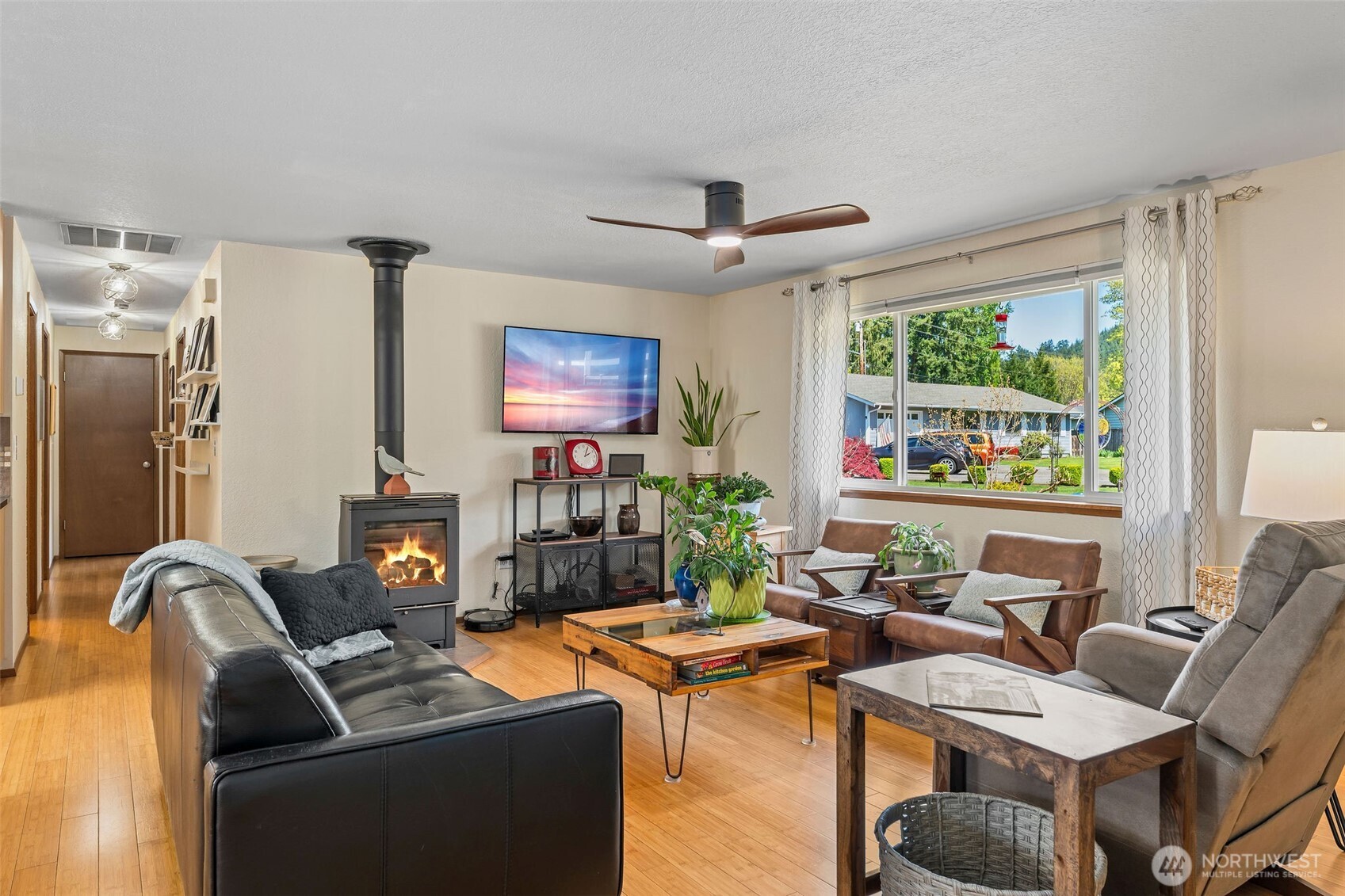 4405 Royal Court Carnation, WA 98014 - Photo 14 of 34 a living room with furniture a large window with outer view