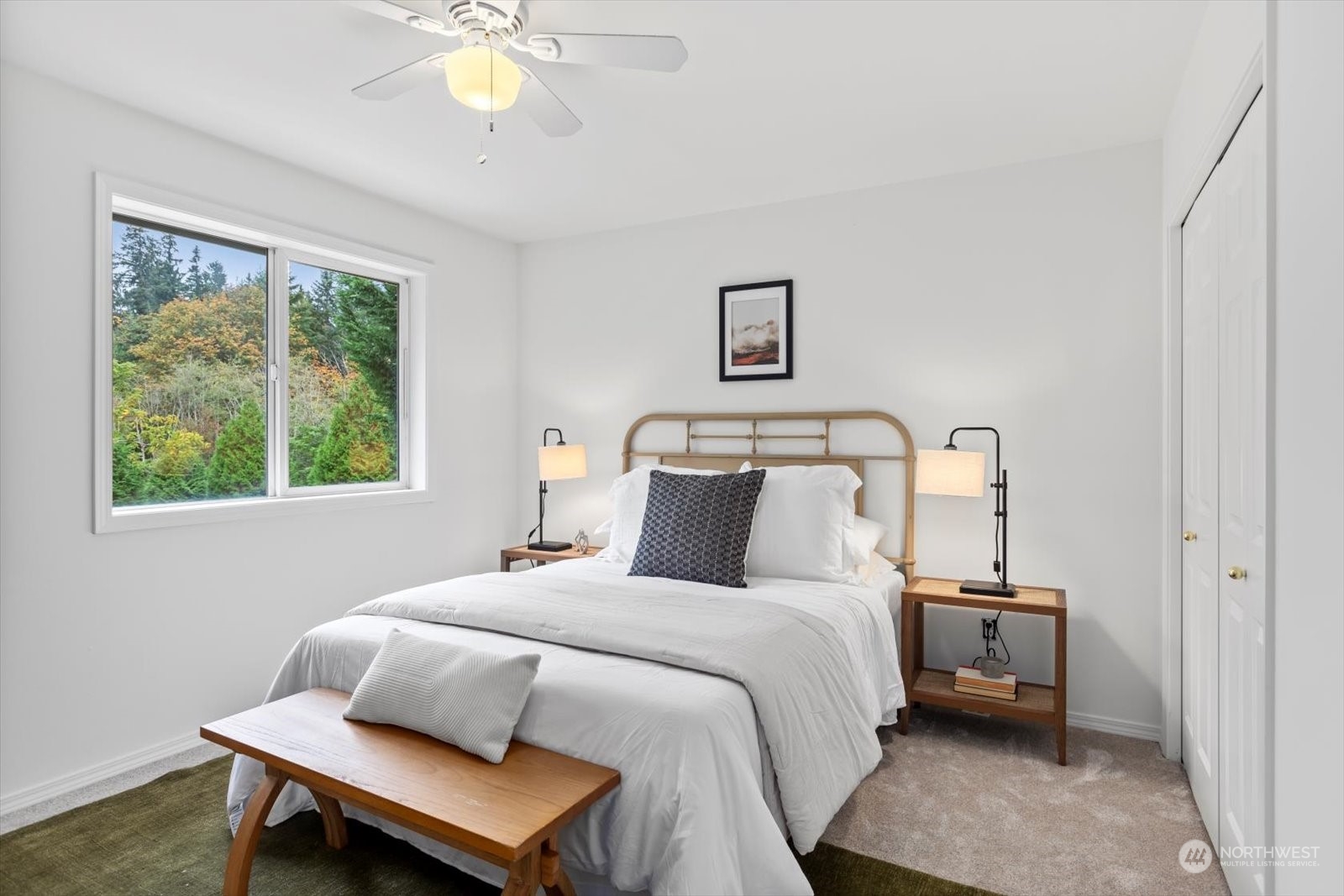 22920 53rd Avenue Southeast Bothell, WA 98021 - Photo 26 of 40 a bedroom with a bed and a window