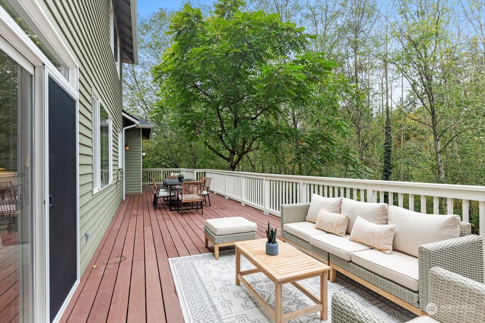 22920 53rd Avenue Southeast Bothell, WA 98021 - Photo 29 of 40 a view of two chairs in the balcony