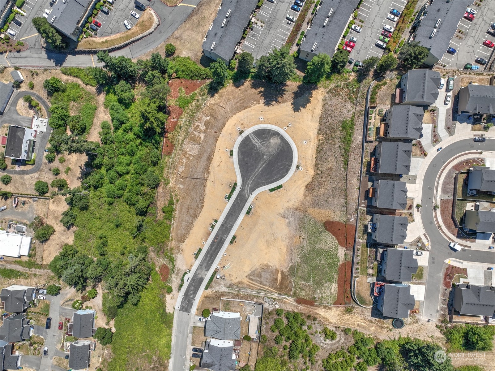 0 Sound Ridge Drive Bremerton, WA 98312 - Photo 8 of 13 an aerial view of a house with swimming pool and garden view