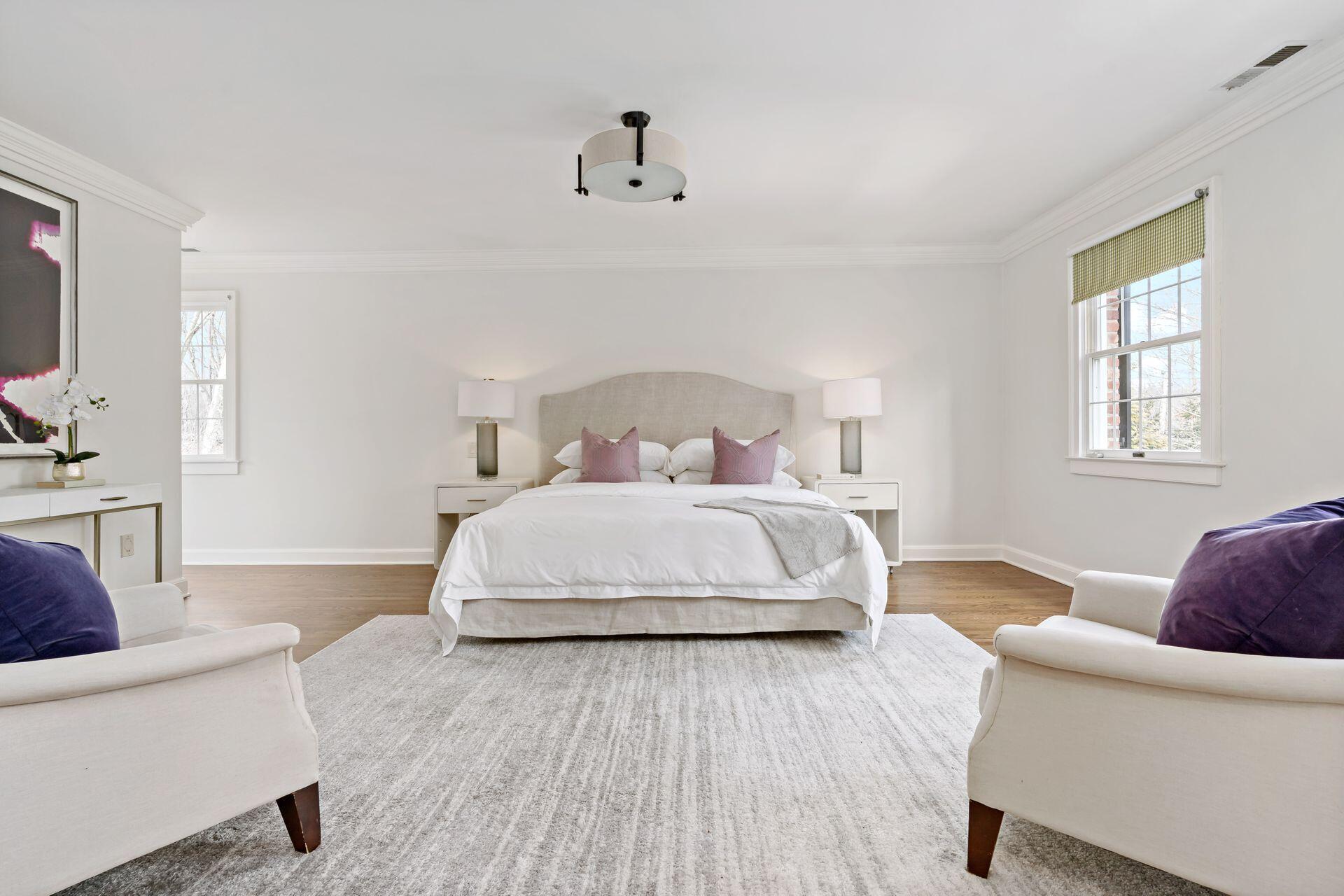 327 Frogtown Road New Canaan, CT 06840 - Photo 24 of 44 Primary Suite w/ His/Her Closets