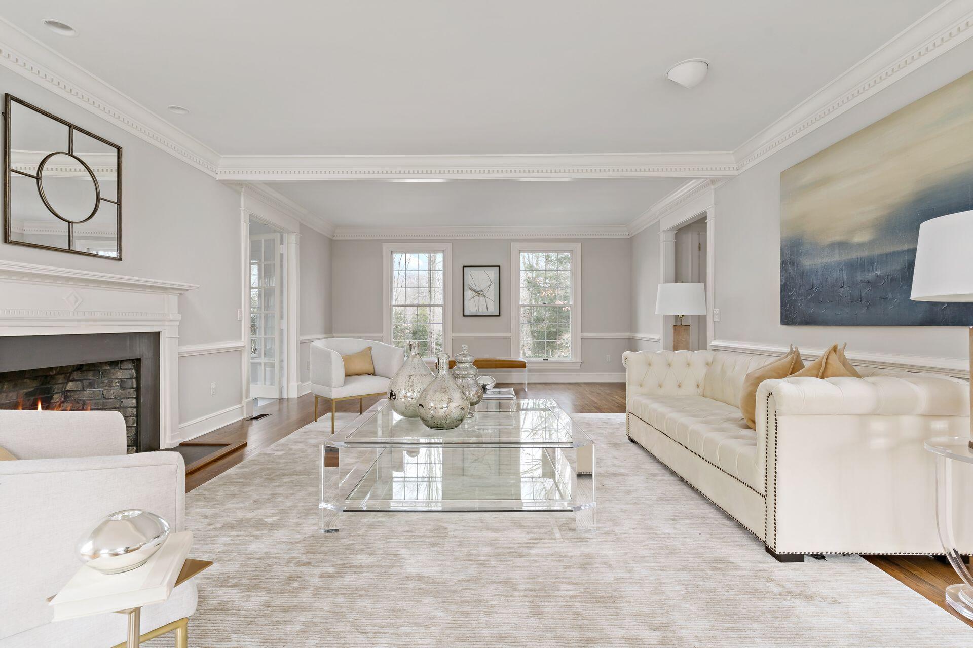 327 Frogtown Road New Canaan, CT 06840 - Photo 5 of 44 Formal Living Room