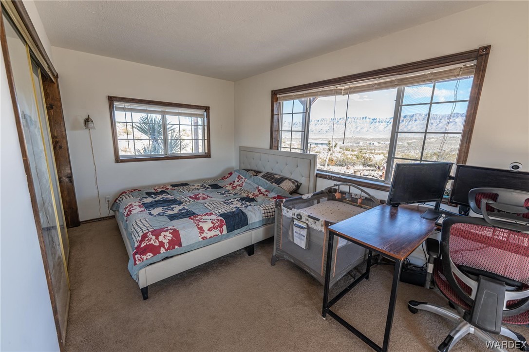 180 Sunfish Way Meadview, AZ 86444 - Photo 20 of 42 a bedroom with bed and a window