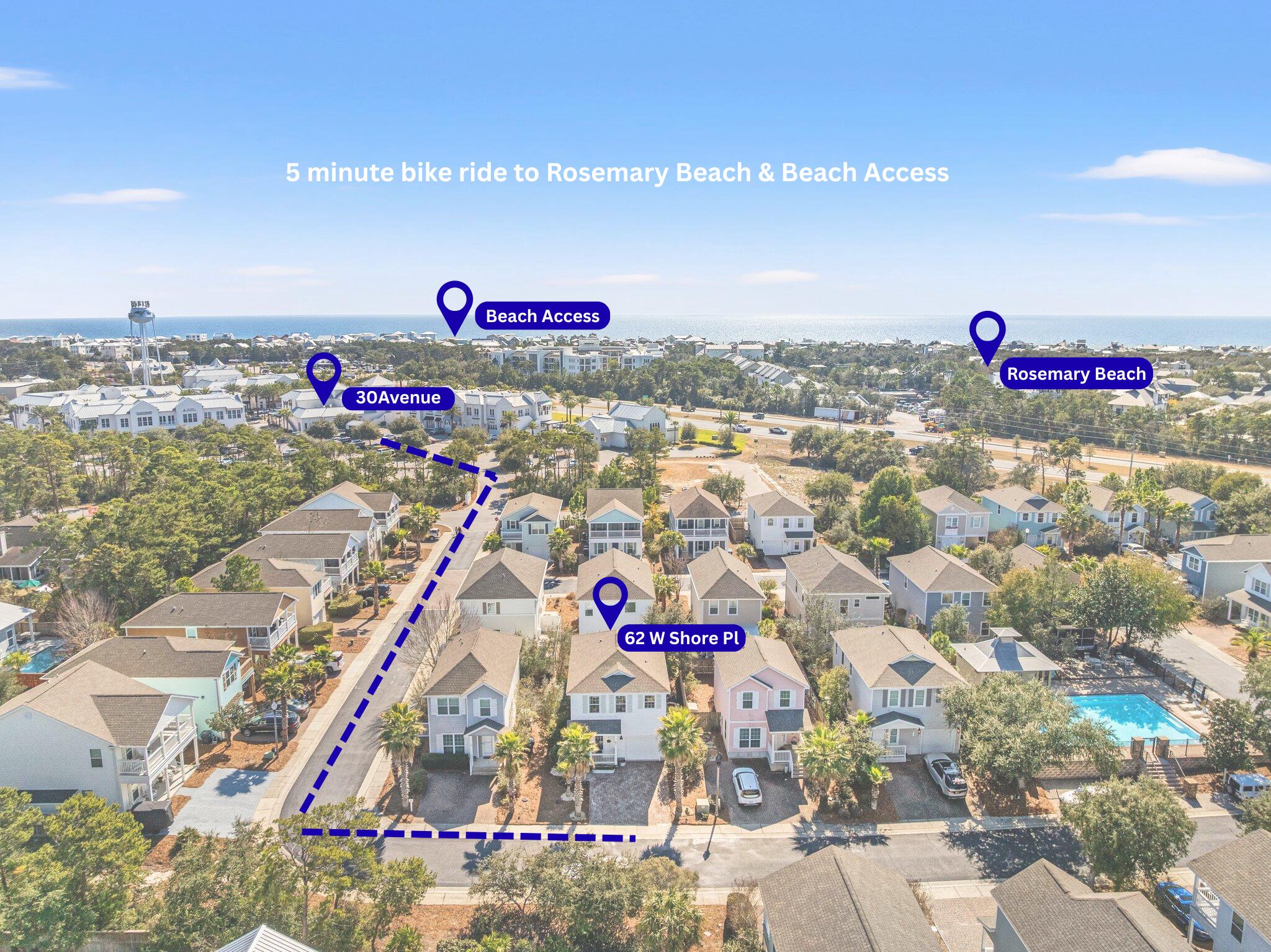 62 West Shore Place Inlet Beach, FL 32461 - Photo 2 of 39 62 W Shore Pl - Location Detail