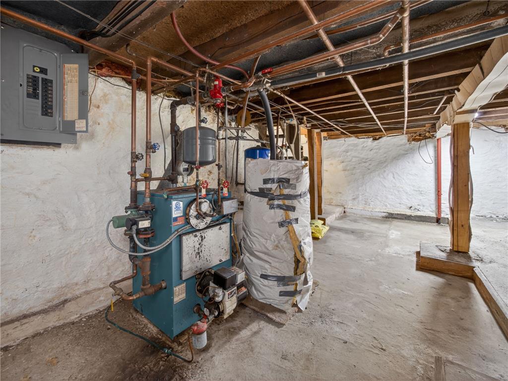 15845 Kutztown Road Mertztown, PA 19539 - Photo 18 of 24 Essential utilities are neatly arranged in this functional and ready-to-use basement space.