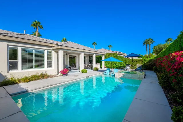 a view of a city and a mountain