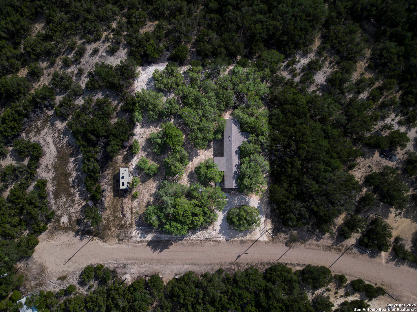 300 Pecos Road Bandera, TX 78003 - Photo 36 of 44 a view of an outdoor space with a lake view