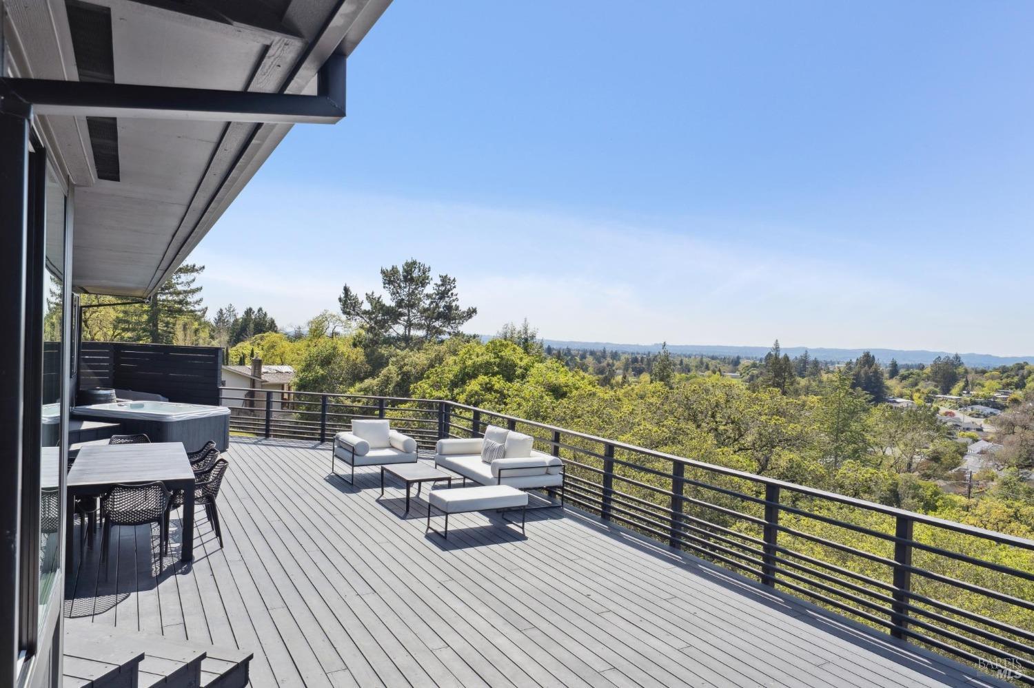3485 Ridgeview Drive Santa Rosa, CA 95404 - Photo 42 of 63 a view of balcony with furniture