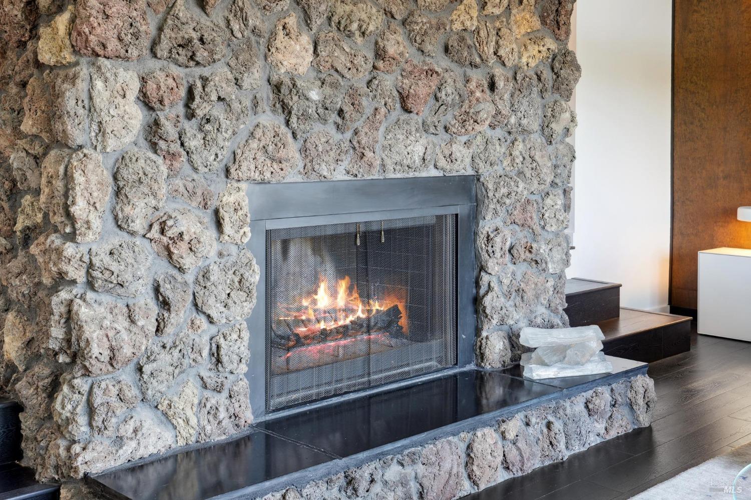 3485 Ridgeview Drive Santa Rosa, CA 95404 - Photo 6 of 63 a living room with a fireplace and a fireplace