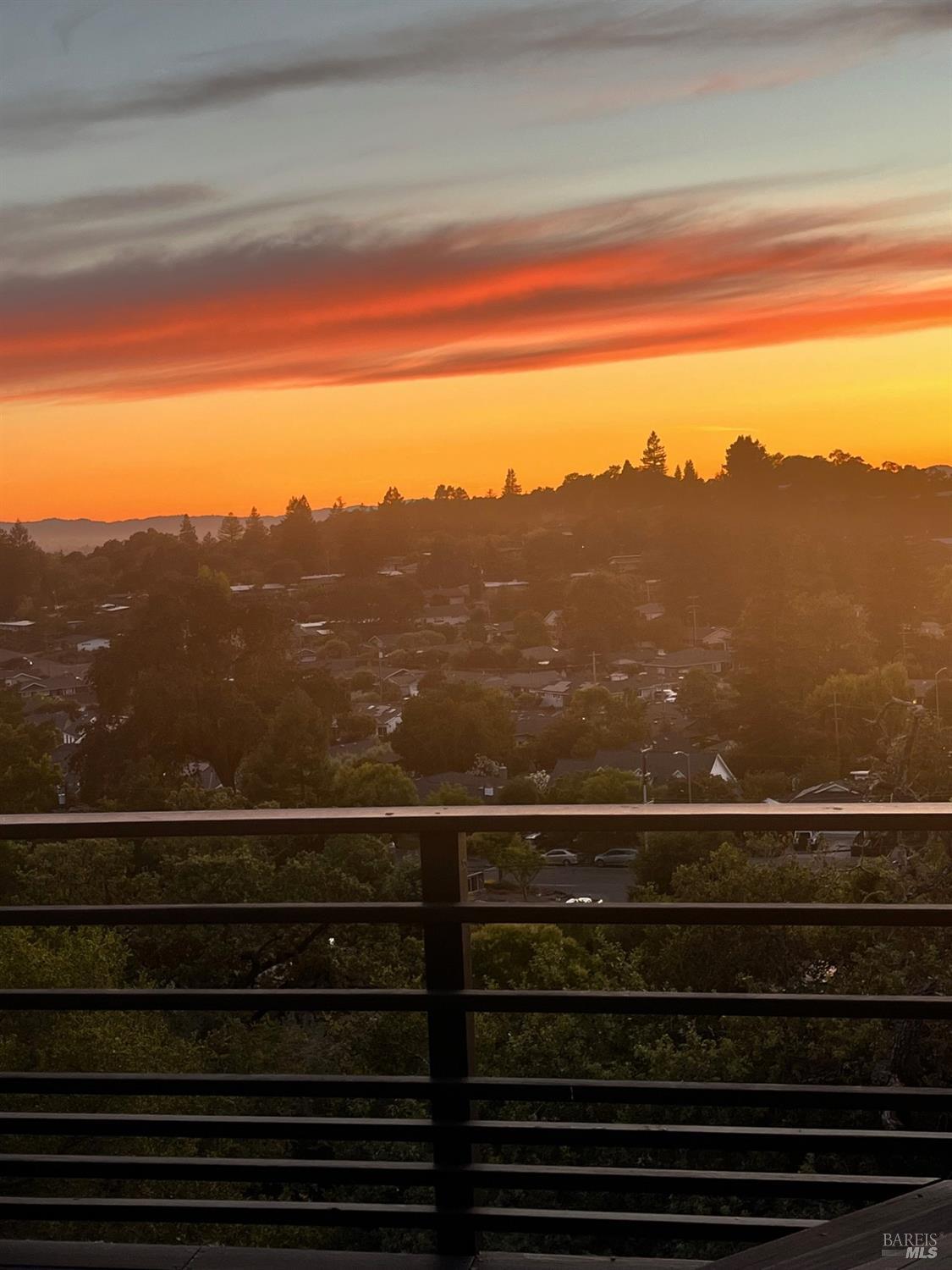 3485 Ridgeview Drive Santa Rosa, CA 95404 - Photo 61 of 63 a view of a balcony with an outdoor space
