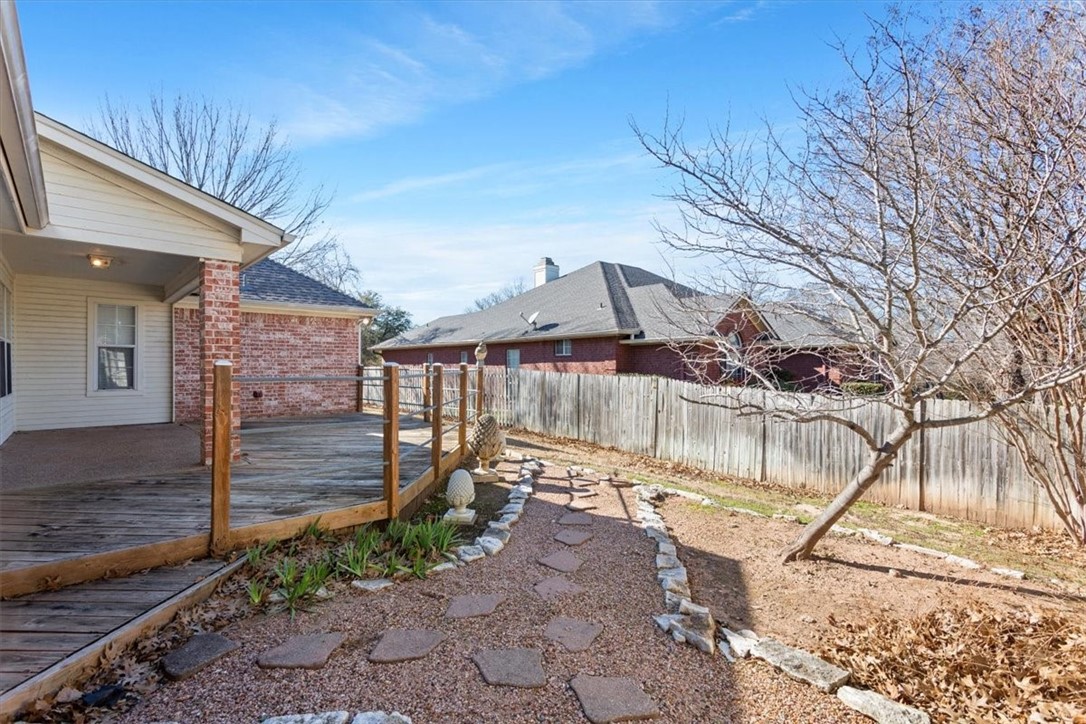 306 Baker Lane Robinson, TX 76706 - Photo 26 of 28 a view of a house with a yard