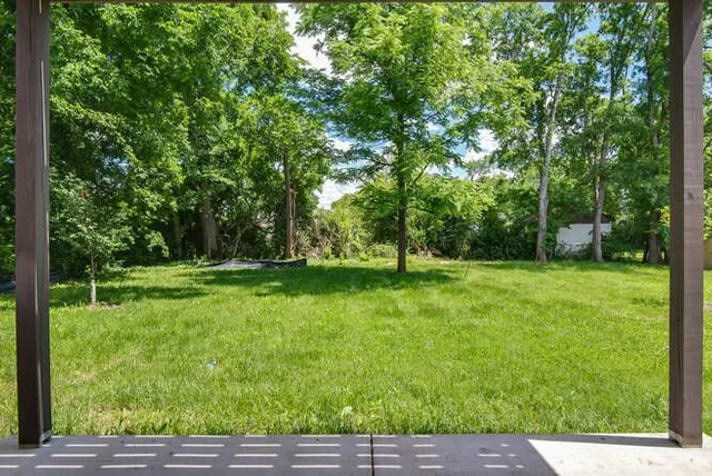 a view of outdoor space with deck