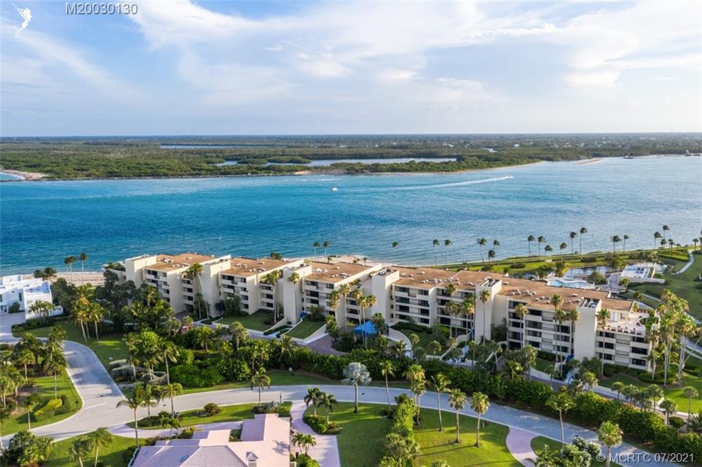 2824 Southeast Dune Drive, Unit 2102 Jensen Beach, FL 34957 - Photo 40 of 40 a view of a city with an ocean view