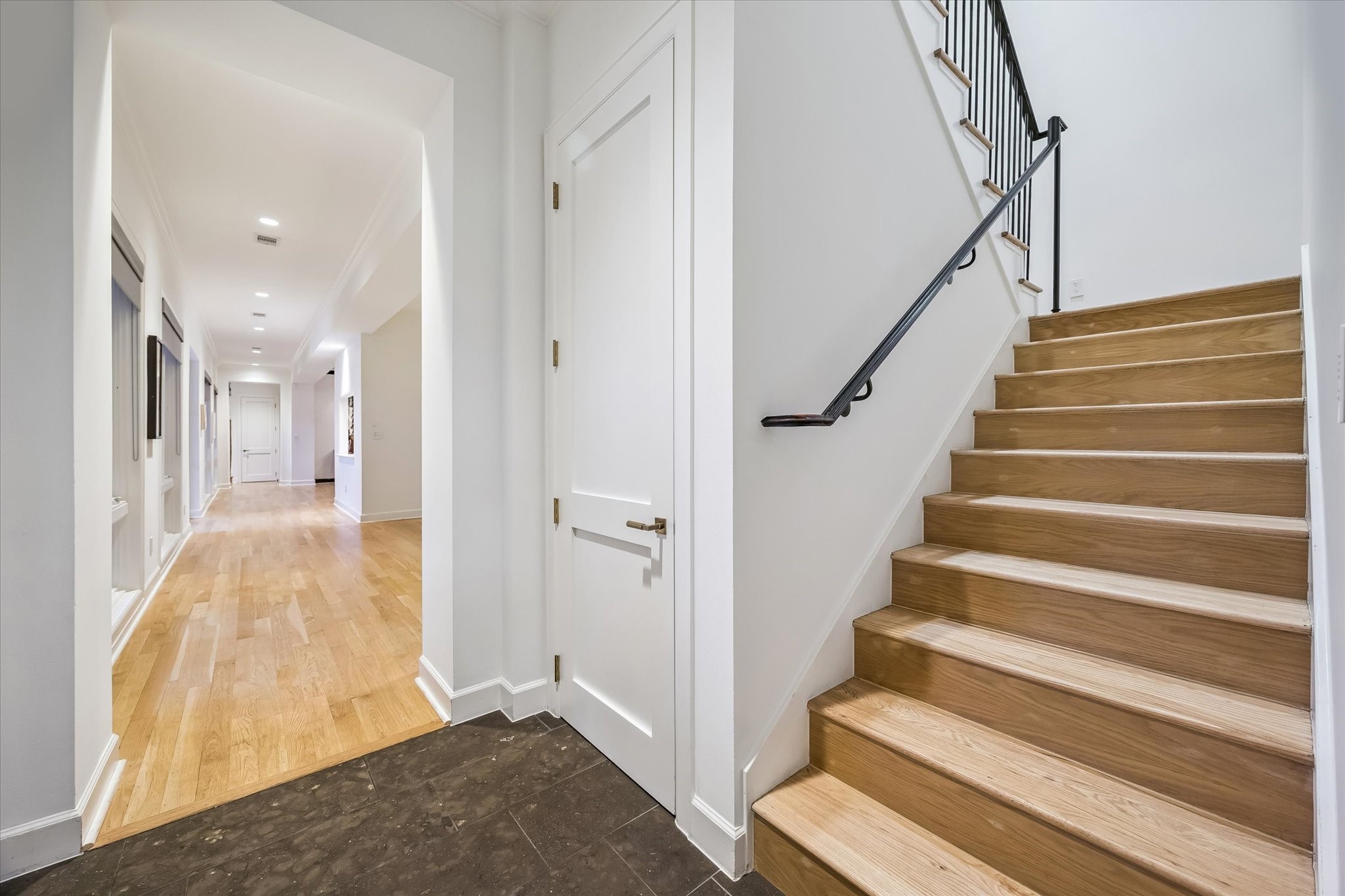 3706 Tangley Street Houston, TX 77005 - Photo 42 of 50 Staircase #2 makes it easy for family to race from the fabulous outdoors up to their bedrooms for showers and playtime.