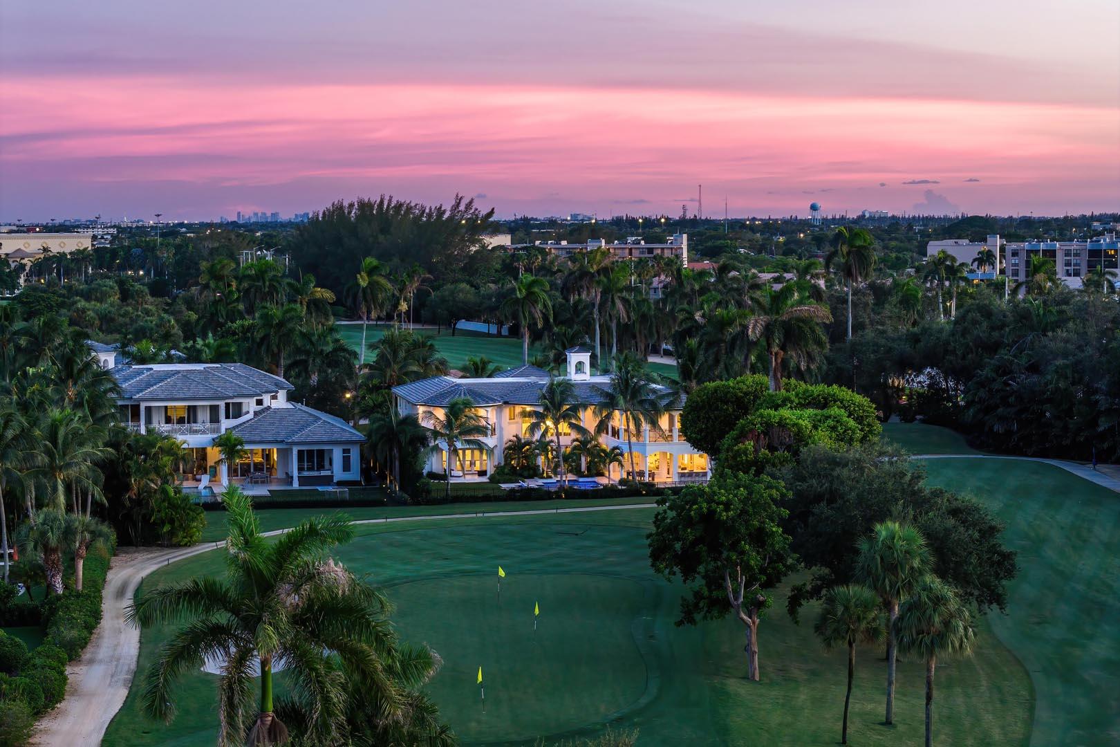 121 Royal Palm Way Boca Raton, FL 33432 - Photo 69 of 76 121_Royal_Palm_Way_Dusk_13