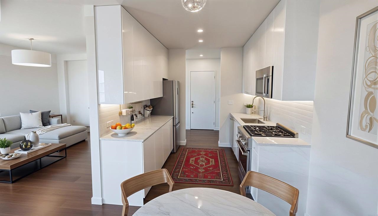 6010 Boulevard East, Unit 54 West New York, NJ 07093 - Photo 7 of 20 a living room with furniture and a couch