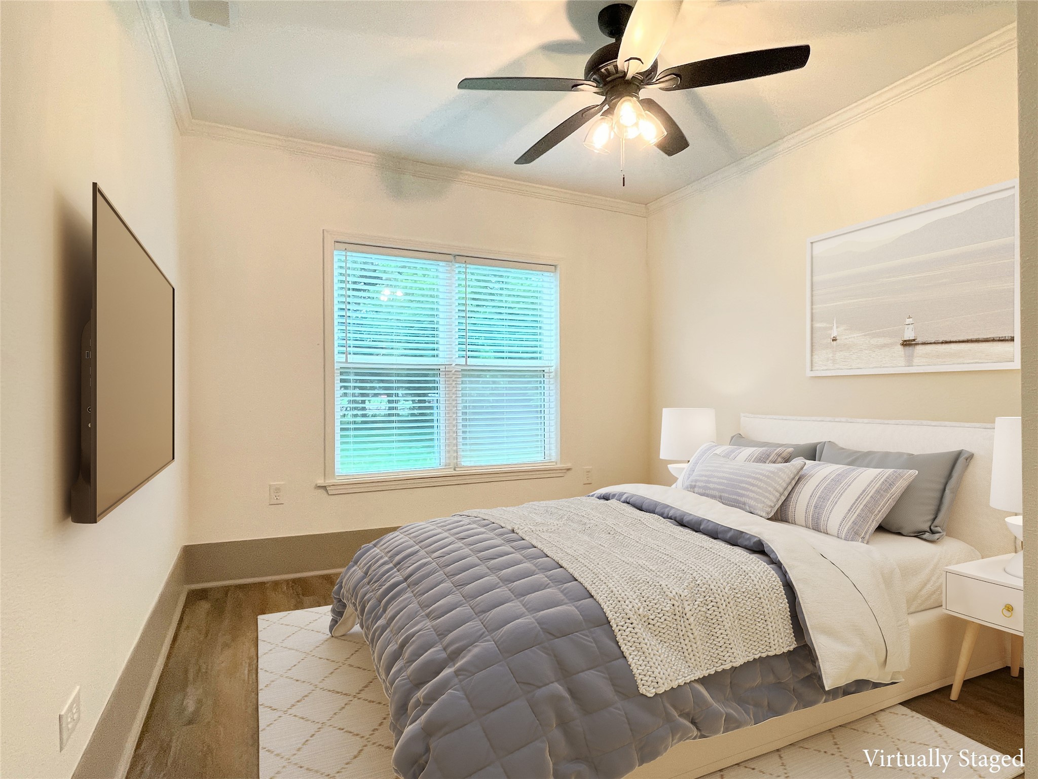 210 Crescent Drive Trinity, TX 75862 - Photo 21 of 33 Bedroom 3 downstairs virtually staged