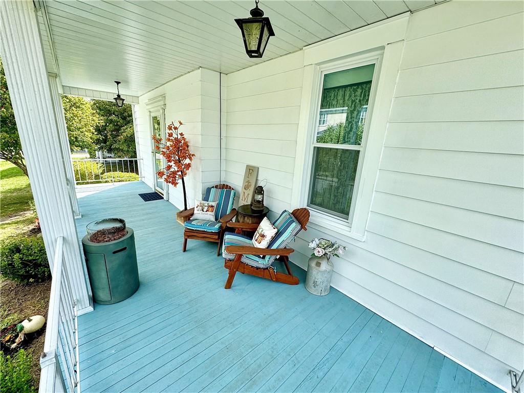 203 Delafayette Street Perryopolis, PA 15473 - Photo 27 of 37 Breezy covered front porch.