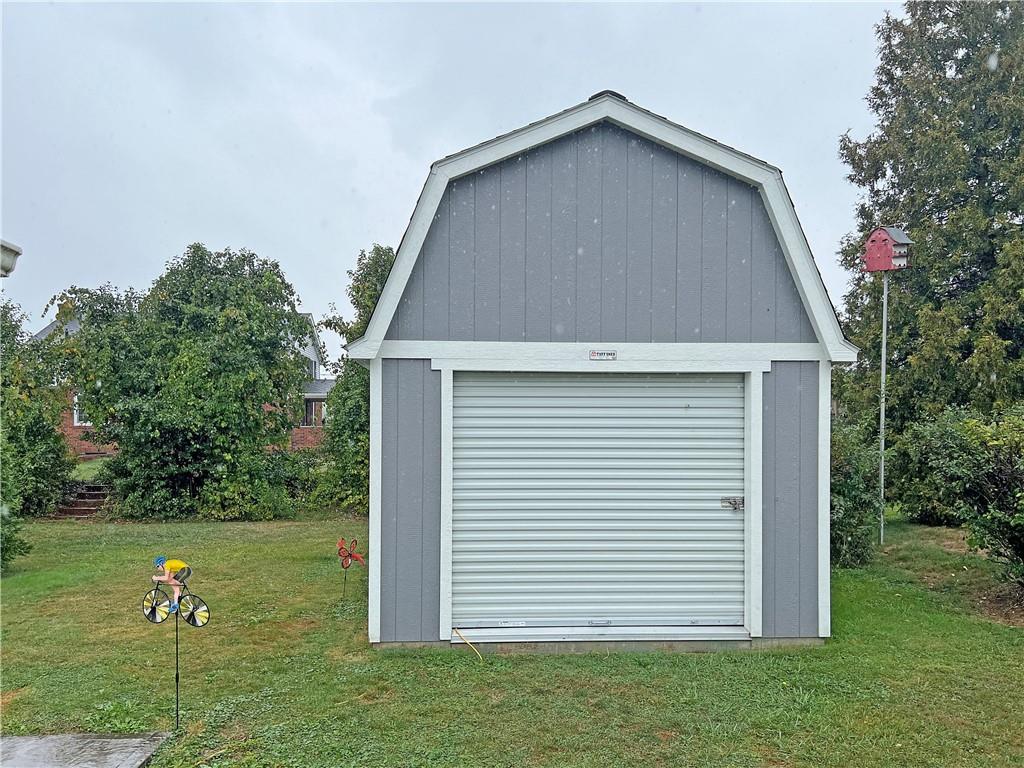 203 Delafayette Street Perryopolis, PA 15473 - Photo 29 of 37 Tons of storage in the new 20x12 "Tuff Shed" featuring a loft.