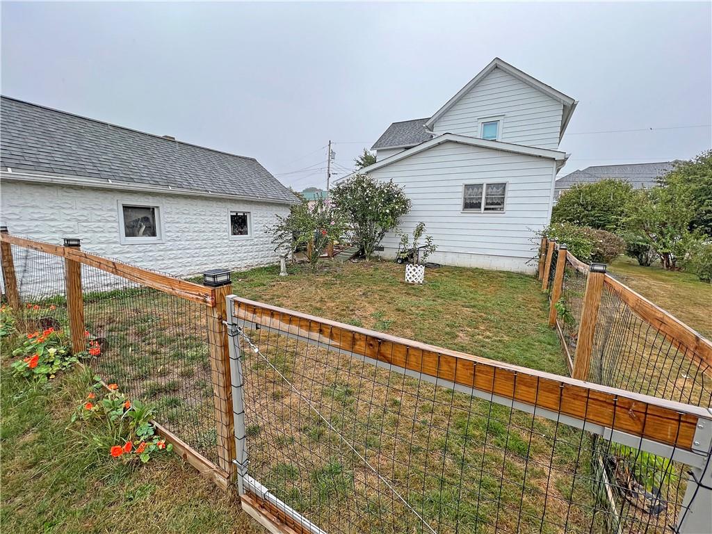 203 Delafayette Street Perryopolis, PA 15473 - Photo 30 of 37 Fenced area in the back yard for pets and play!