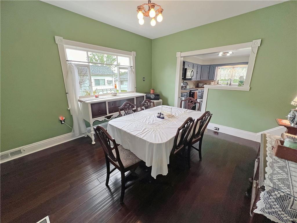 203 Delafayette Street Perryopolis, PA 15473 - Photo 9 of 37 Opening between dining room and kitchen.