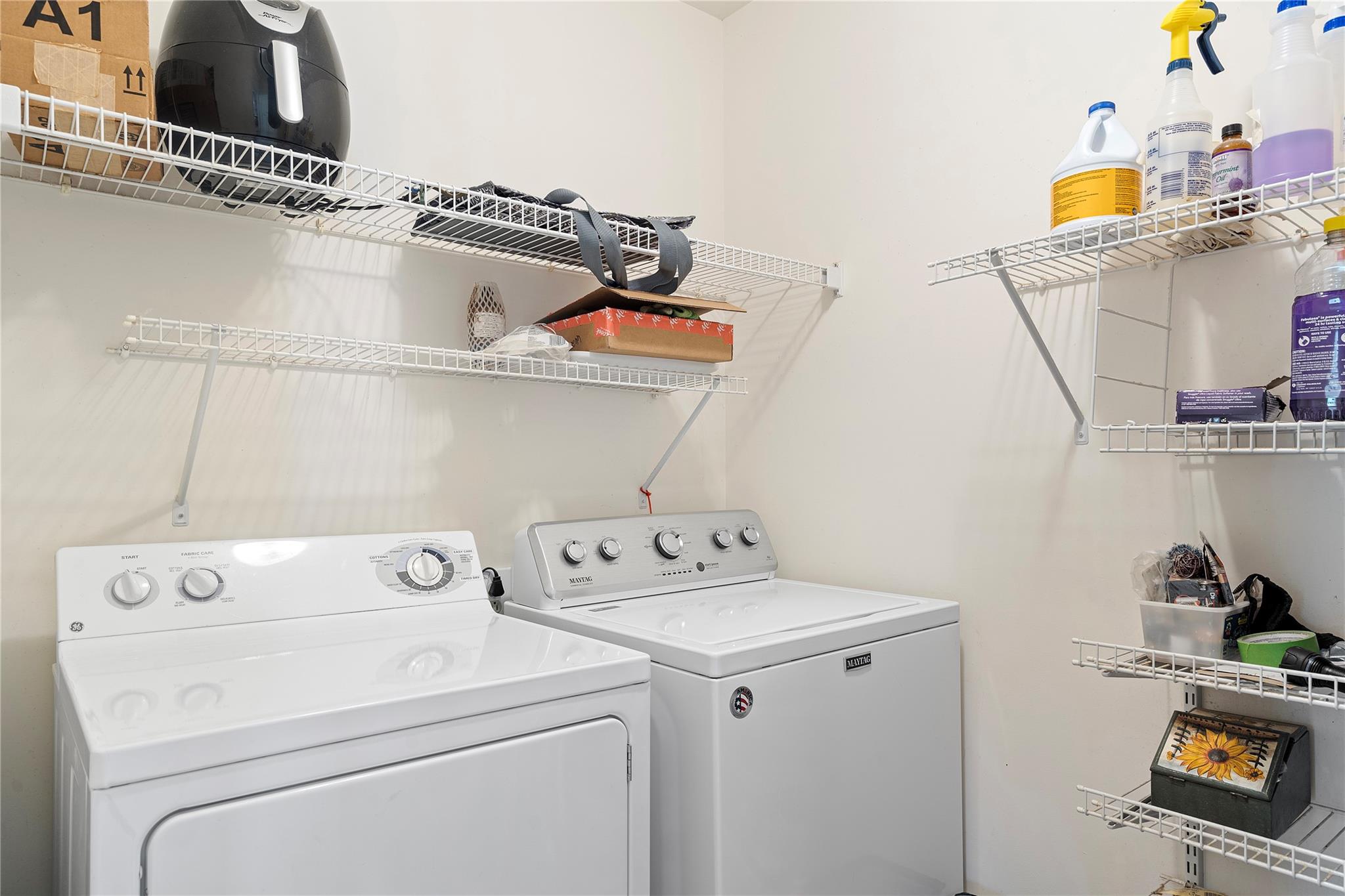 6627 Smith Road Stanfield, NC 28163 - Photo 20 of 40 a utility room with dryer and washer
