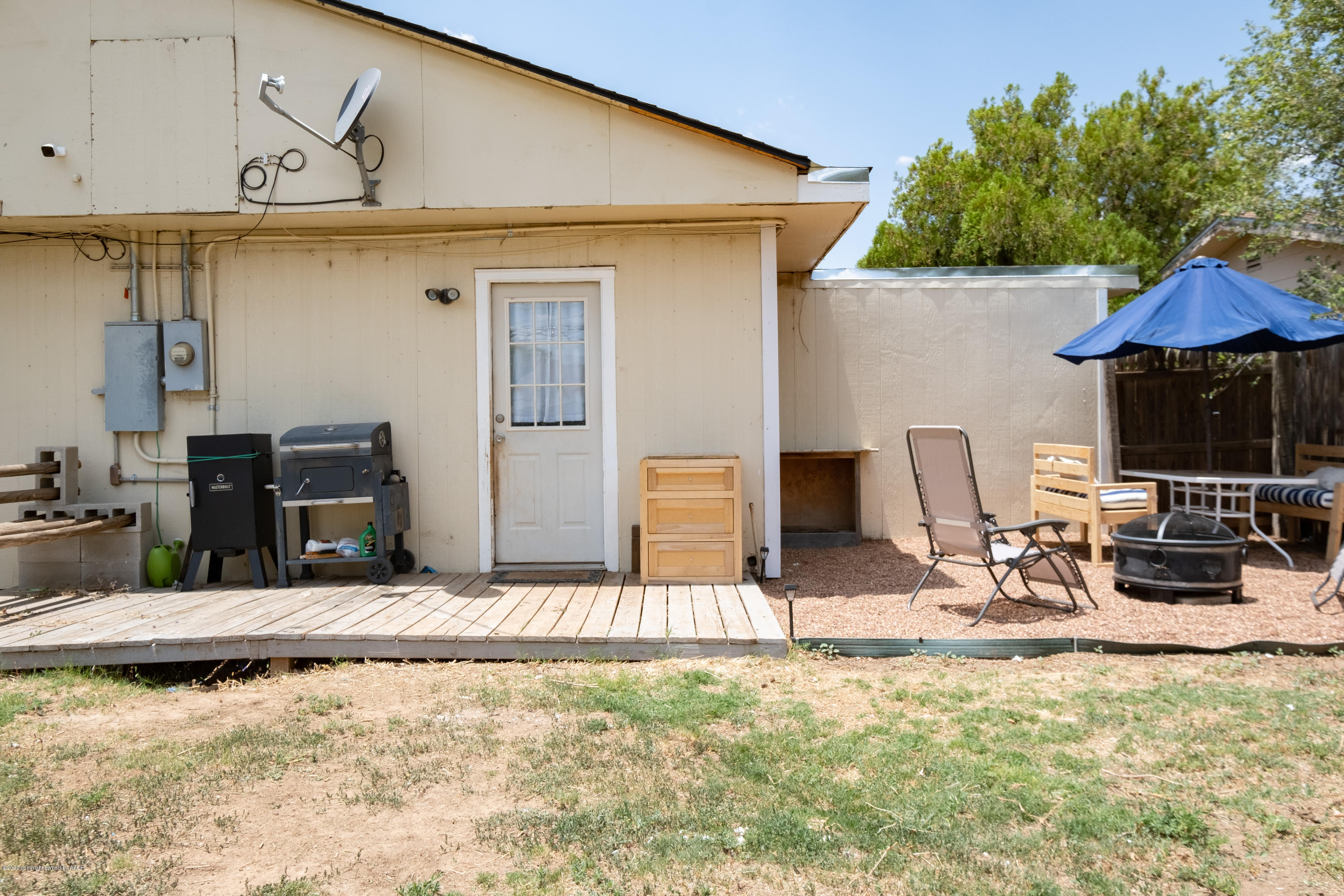 4205 Bowie Street Amarillo, TX 79110 - Photo 16 of 17 Back Door