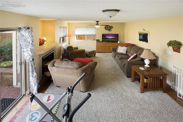 4479 Fencer Road Colorado Springs, CO 80911 - Photo 16 of 30 Family Room on the lower level
