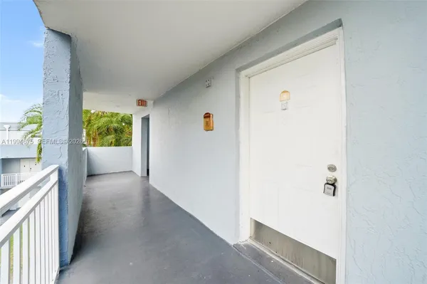 a view of an entryway and window
