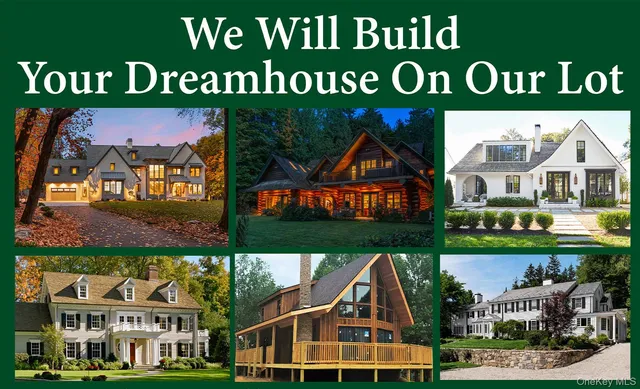 a view of a garden with trees