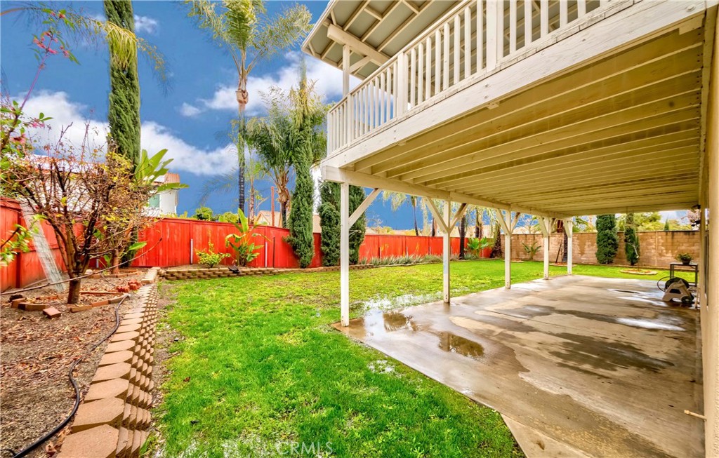 9220 Village Way Riverside, CA 92508 - Photo 67 of 73 a view of a backyard with a garden and plants