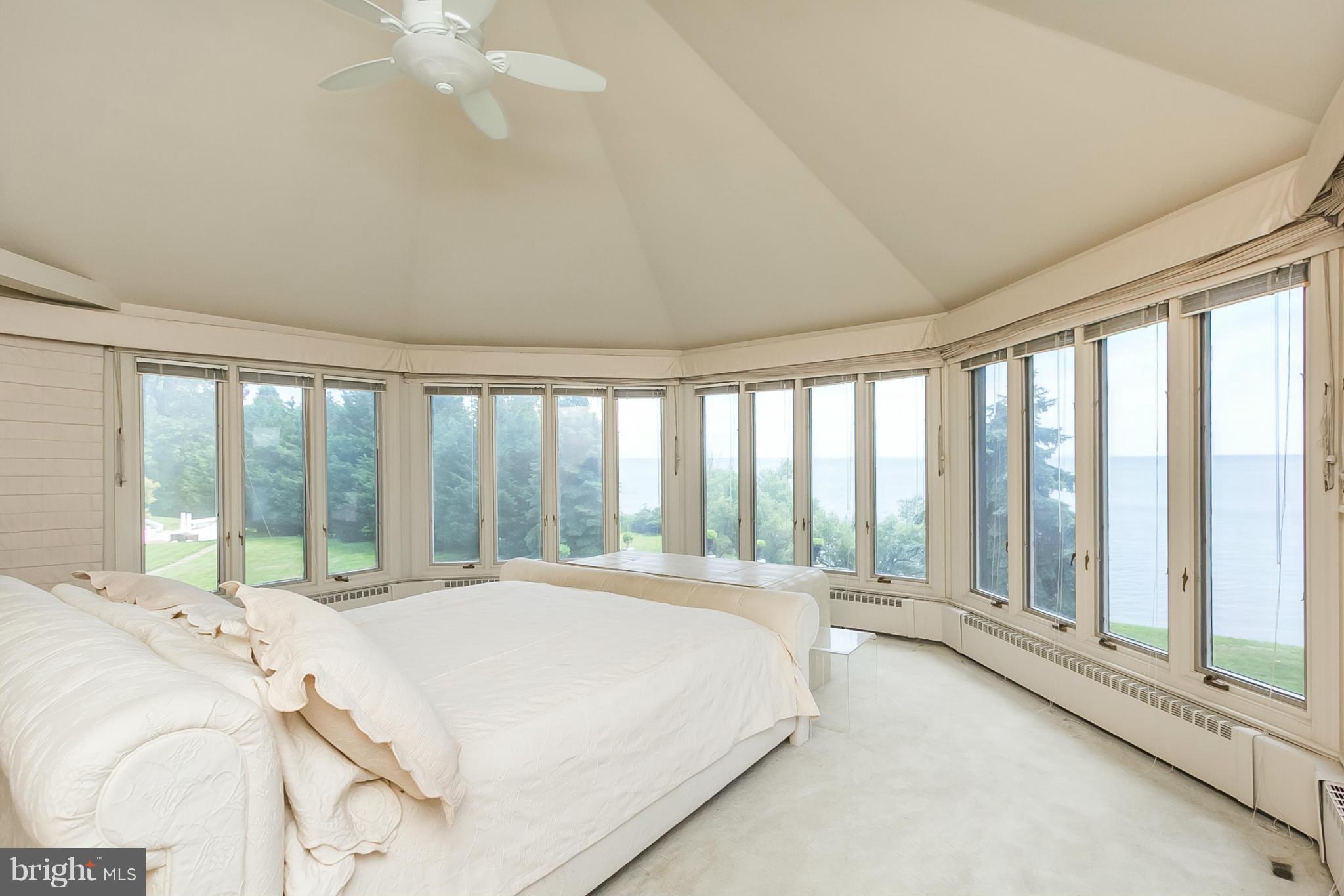 2077 Maidstone Farm Road Annapolis, MD 21409 - Photo 15 of 30 Master Bedroom with Bay Vistas