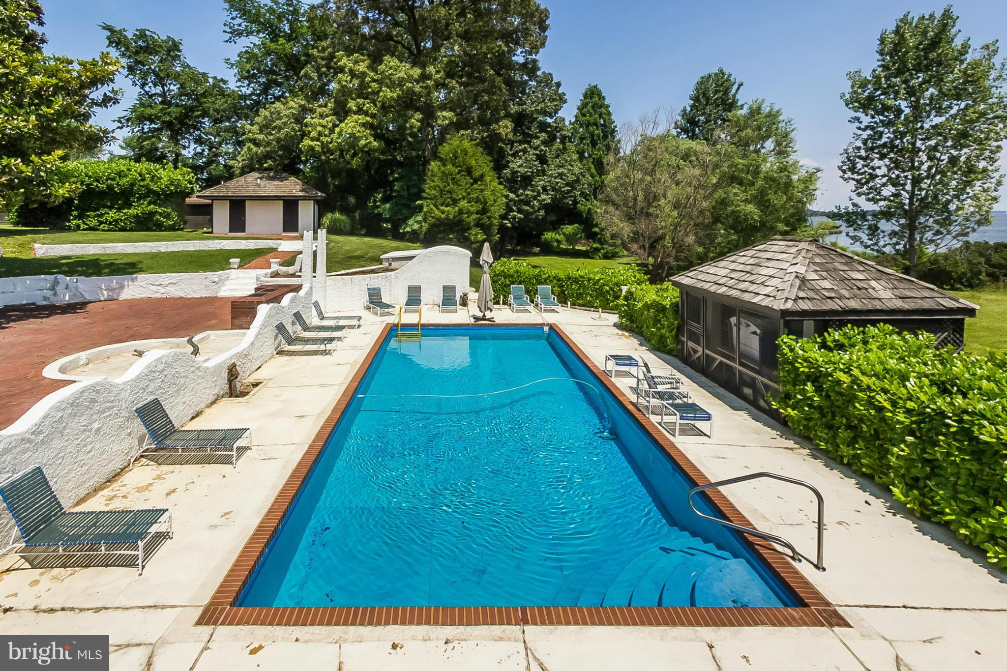 2077 Maidstone Farm Road Annapolis, MD 21409 - Photo 26 of 30 Pool, Pavilion & Bath House