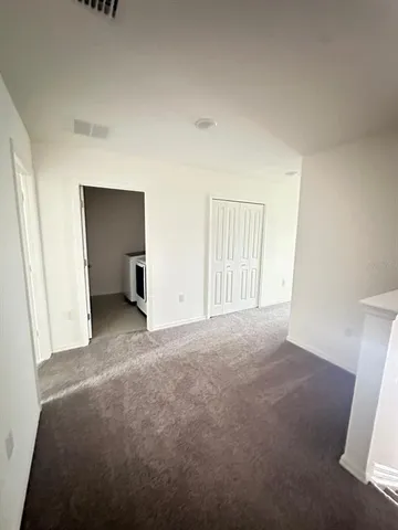 a view of empty room