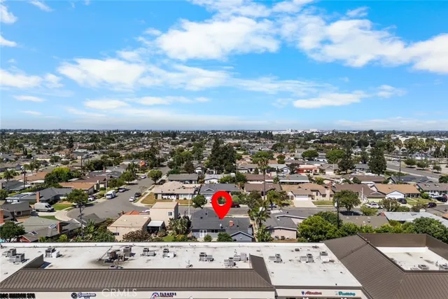 an aerial view of city