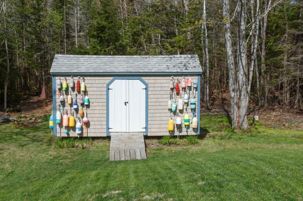 8 Hackelton Road Chamberlain, ME 04541 - Photo 24 of 28 Garden Shed with woods