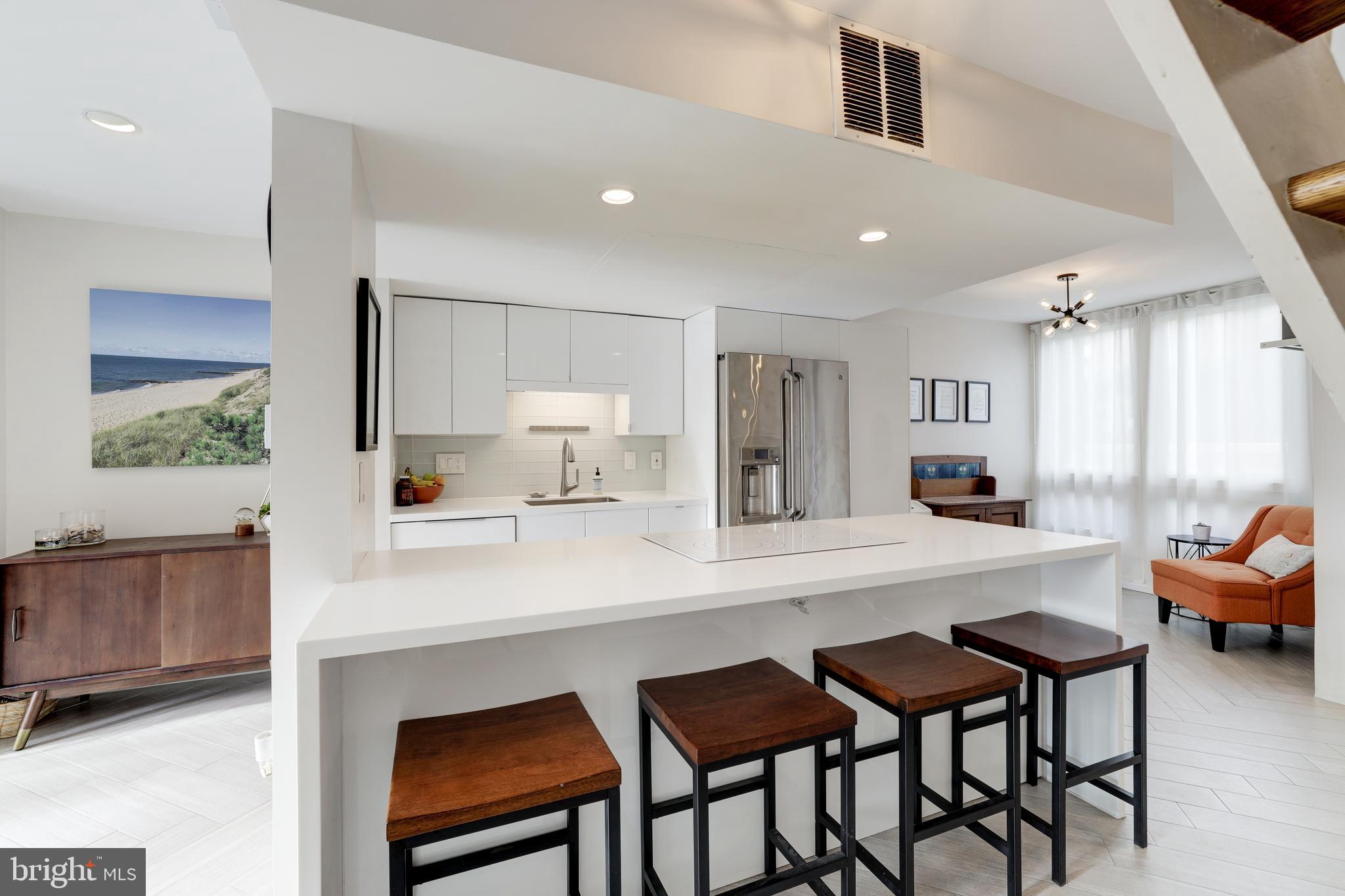 1618 Chimney House Road Reston, VA 20190 - Photo 10 of 30 Breakfast Bar w/ Room for four stools!