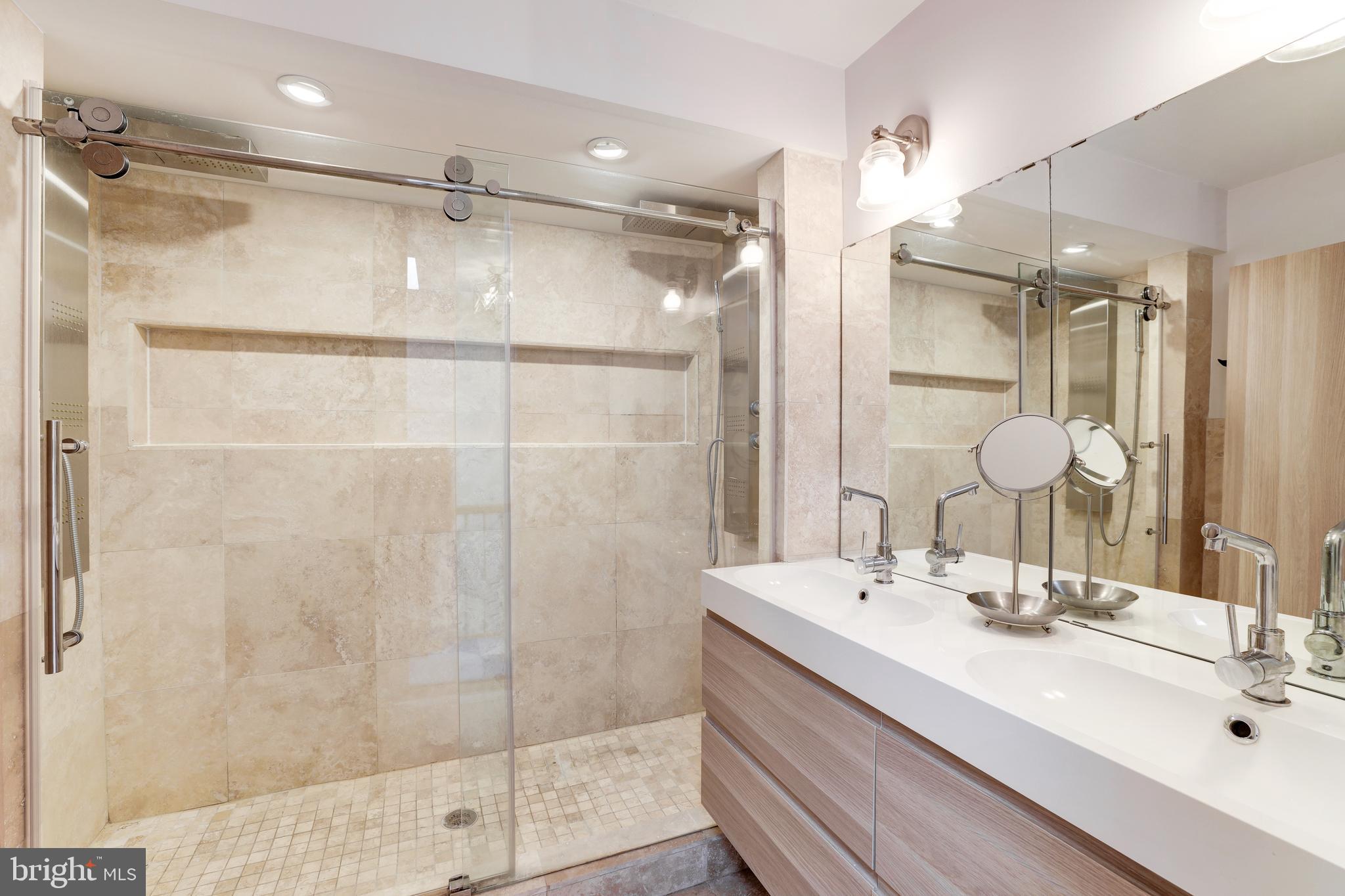 1618 Chimney House Road Reston, VA 20190 - Photo 16 of 30 Expanded Bathroom w/ Dual Sinks & Large Shower