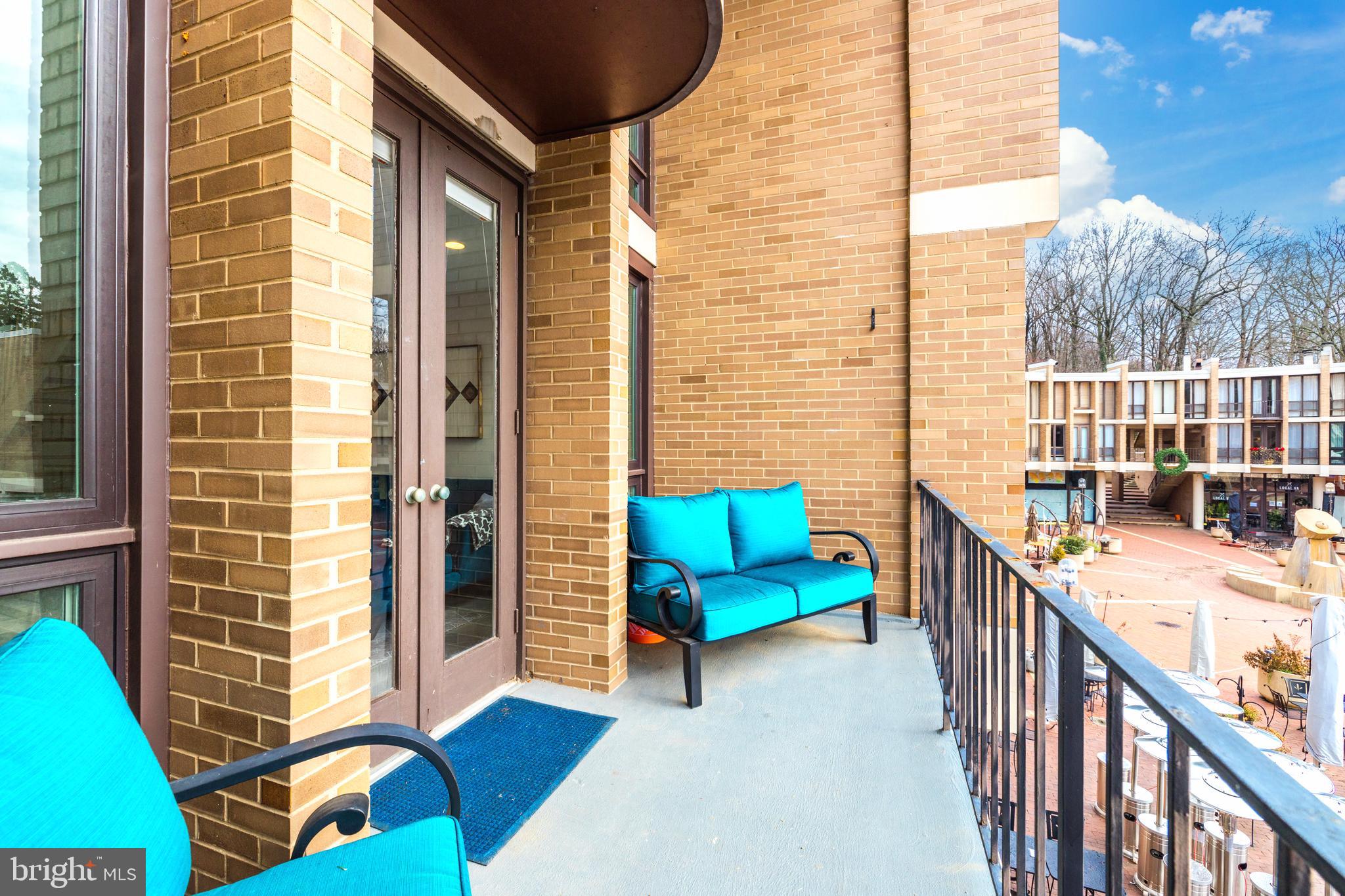 1618 Chimney House Road Reston, VA 20190 - Photo 19 of 30 Large Balcony for Plenty of Seating