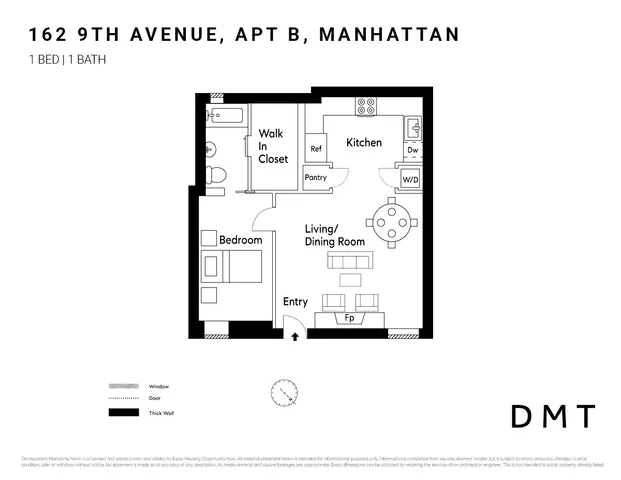 $699,000 | 162 9th Avenue, Unit GARDENB | Chelsea