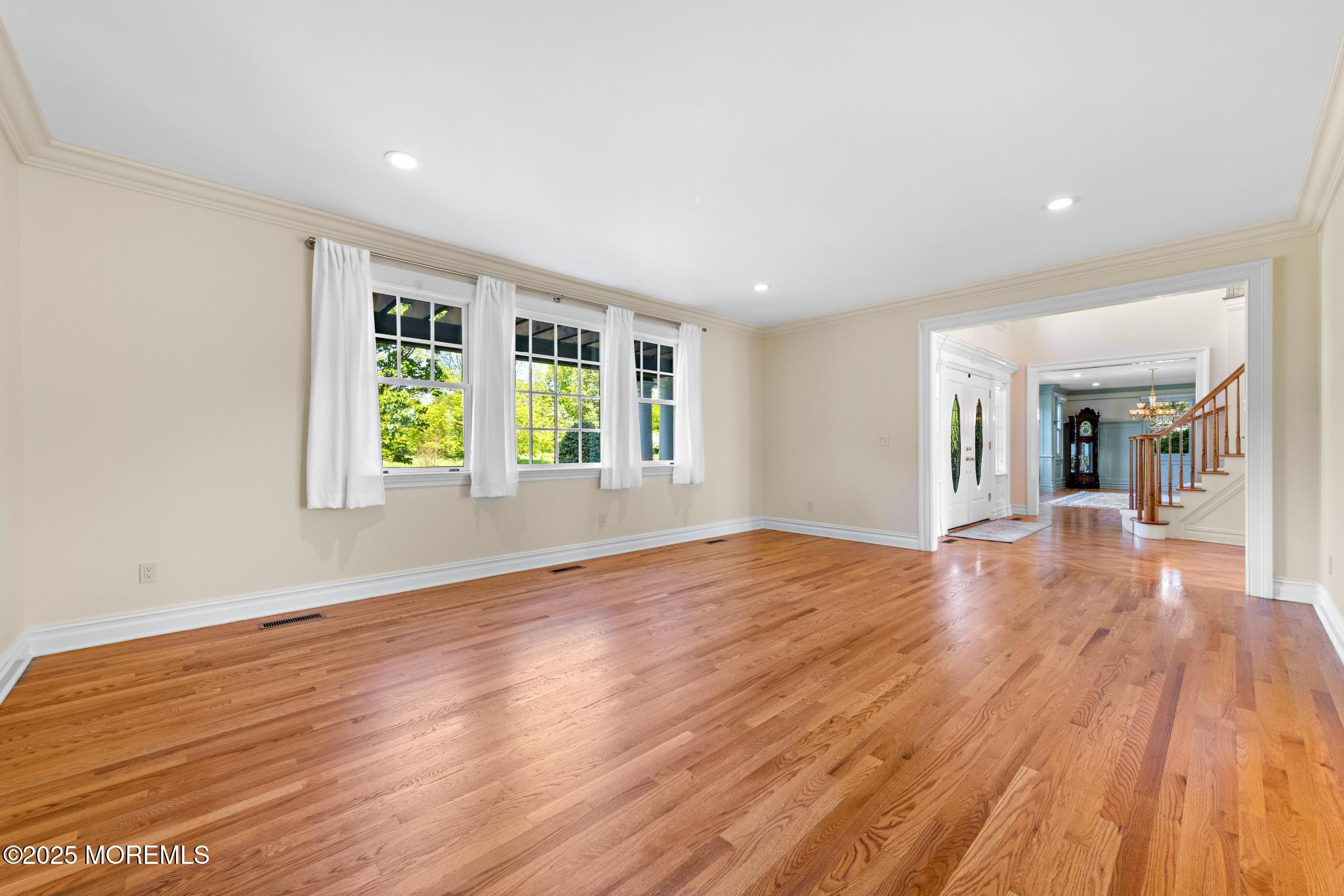 13 Driftwood Lane Colts Neck, NJ 07722 - Photo 22 of 88 wooden floor in an empty room with a window