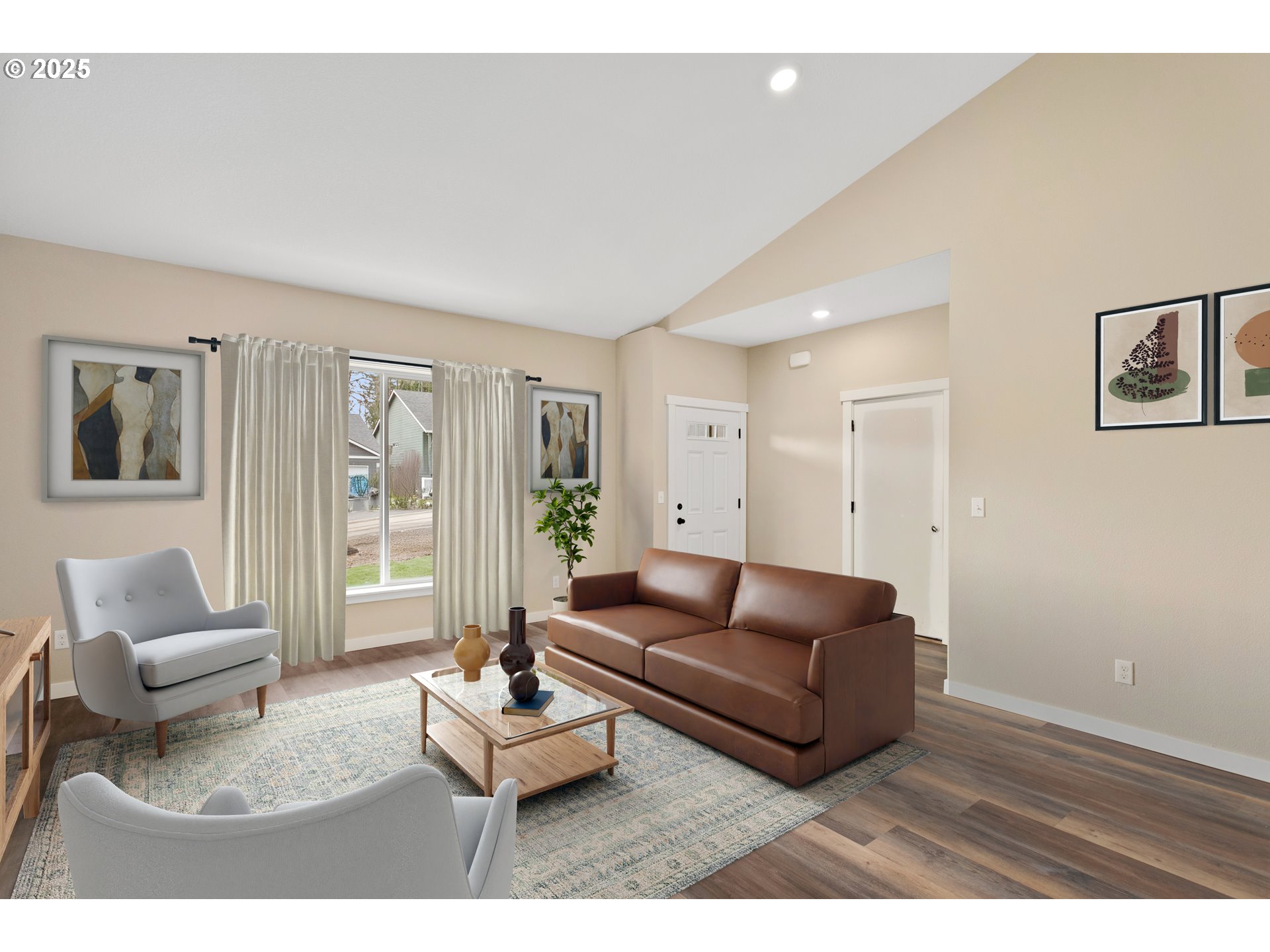 144 East H Street Vernonia, OR 97064 - Photo 3 of 35 a living room with furniture and a couch