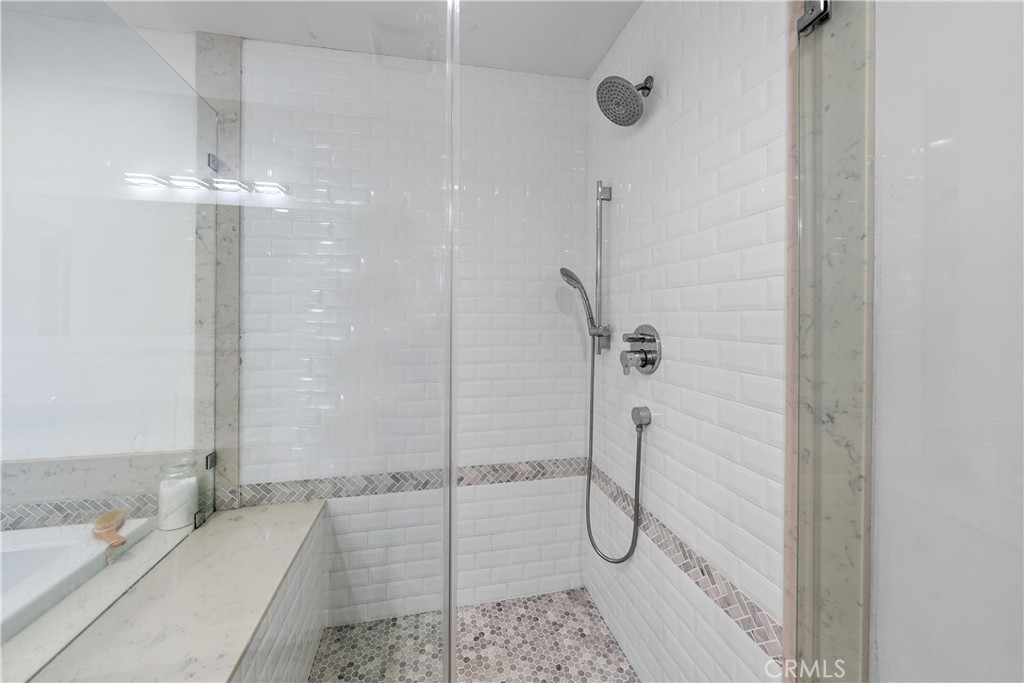 2053 Middlebrook Road Torrance, CA 90501 - Photo 34 of 45 a bathroom with a granite countertop shower and a sink