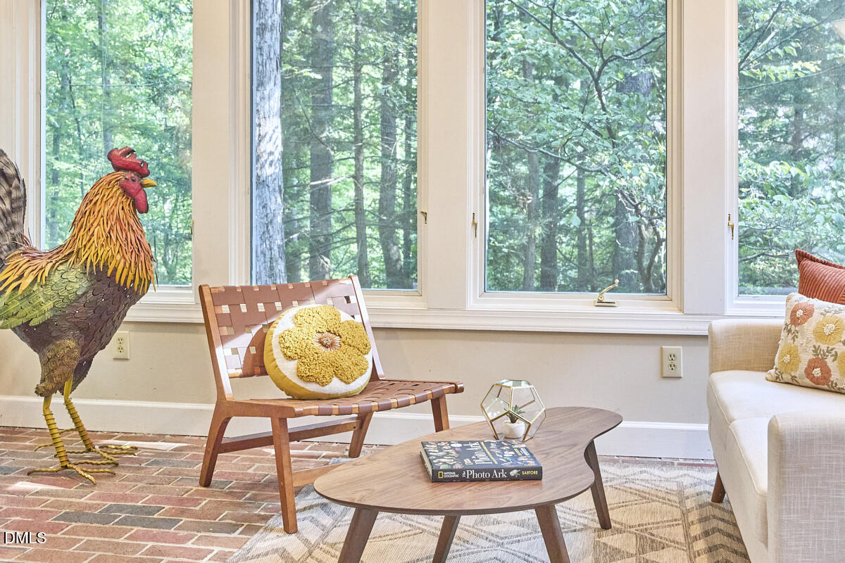 3105 Whitfield Road Chapel Hill, NC 27514 - Photo 17 of 77 Sunroom