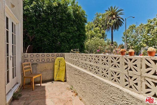 a view of outdoor space with seating area