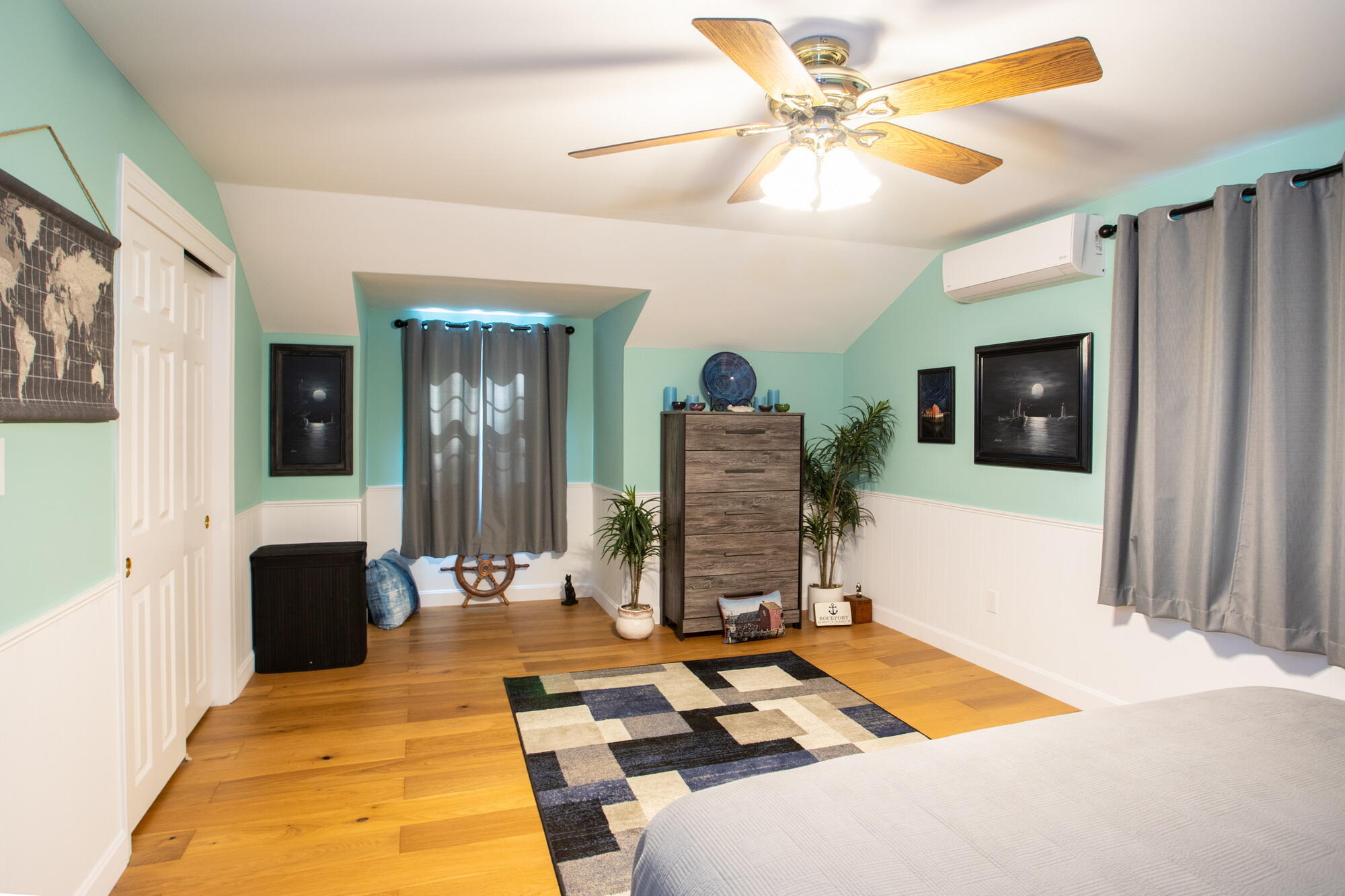 150 Old Mill Road Marstons Mills, MA 02648 - Photo 18 of 29 a bedroom with furniture and a flat screen tv