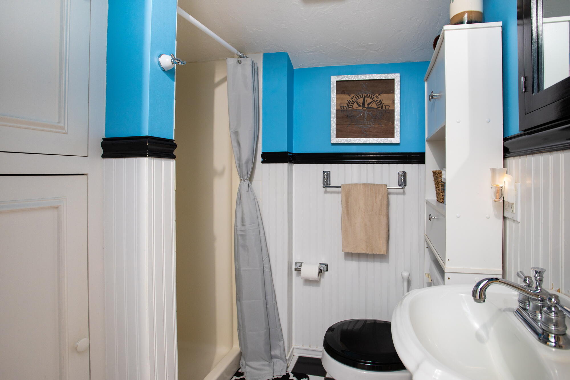 150 Old Mill Road Marstons Mills, MA 02648 - Photo 21 of 29 a bathroom with a sink and a mirror