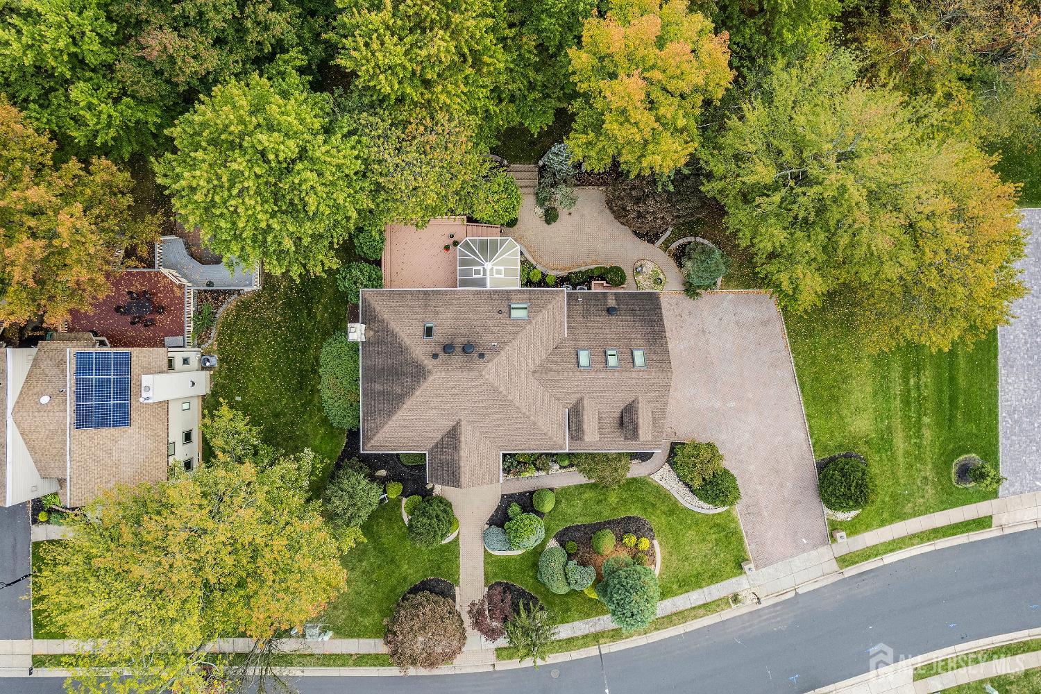 3 Anthony Avenue Edison, NJ 08820 - Photo 36 of 41 an aerial view of a house with garden space and street view