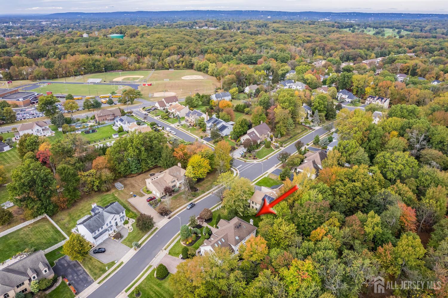 3 Anthony Avenue Edison, NJ 08820 - Photo 38 of 41 an aerial view of residential houses with outdoor space