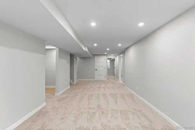 a view of empty room